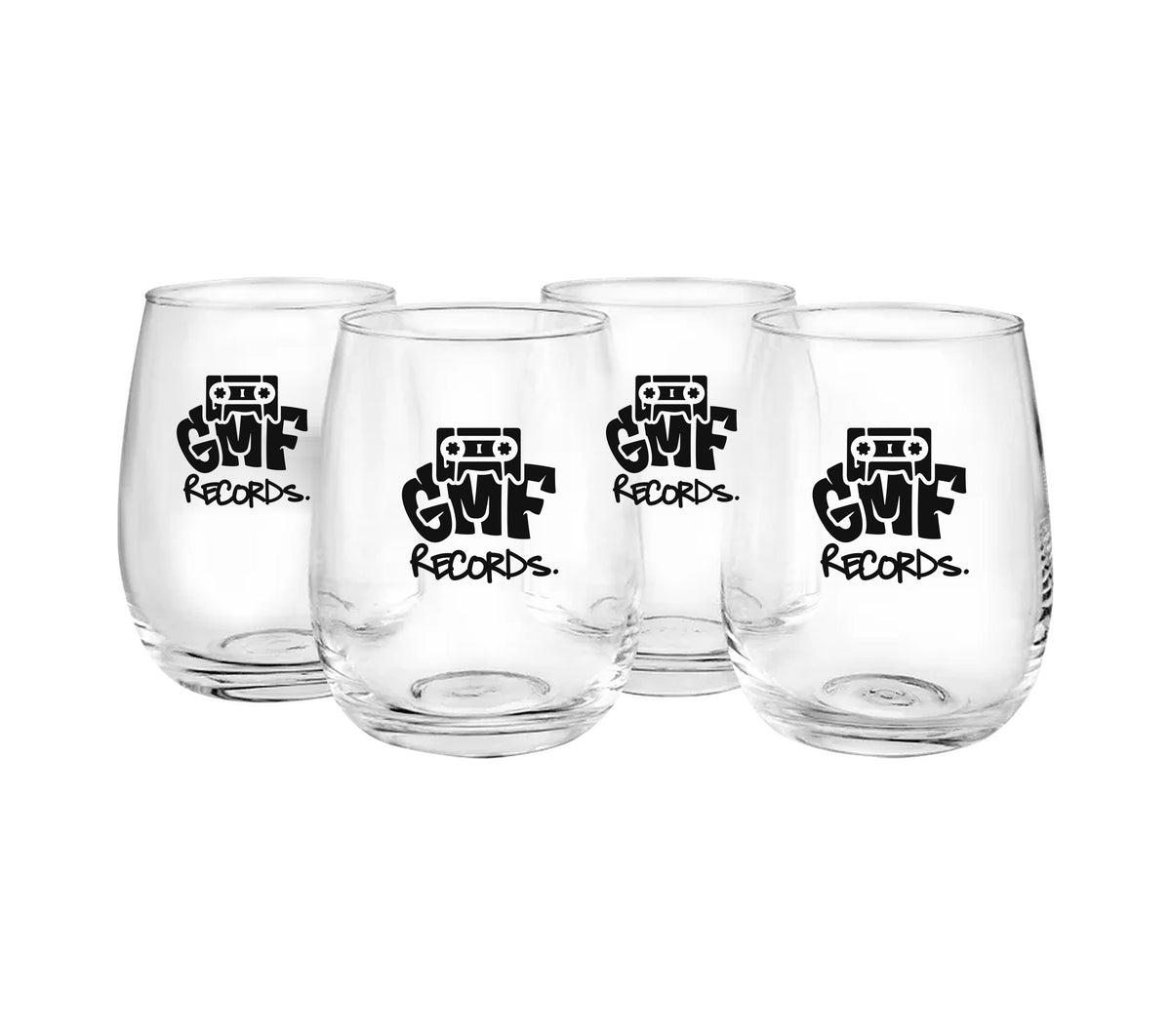 GMF Records glasses - set